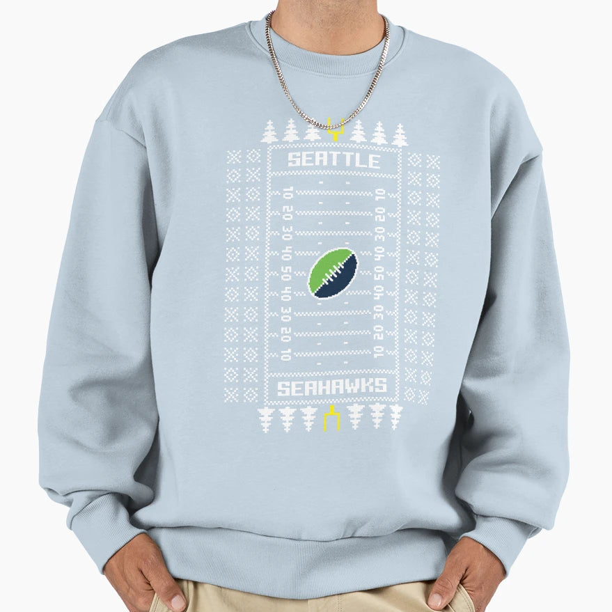 Seattle Seahawks Ugly Sweatshirt - Trendy Graphic Men Women - T-Shirt, Sweatshirt, Hoodie