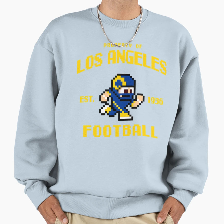 Property Los Angeles Rams Football Sweatshirt - Custom Art Print Unisex - T-Shirt, Sweatshirt, Hoodie