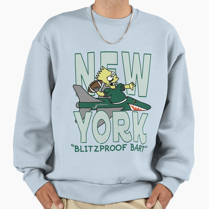 Blitzproof Bart Jets Sweatshirt - Streetwear Style Men Women - T-Shirt, Sweatshirt, Hoodie