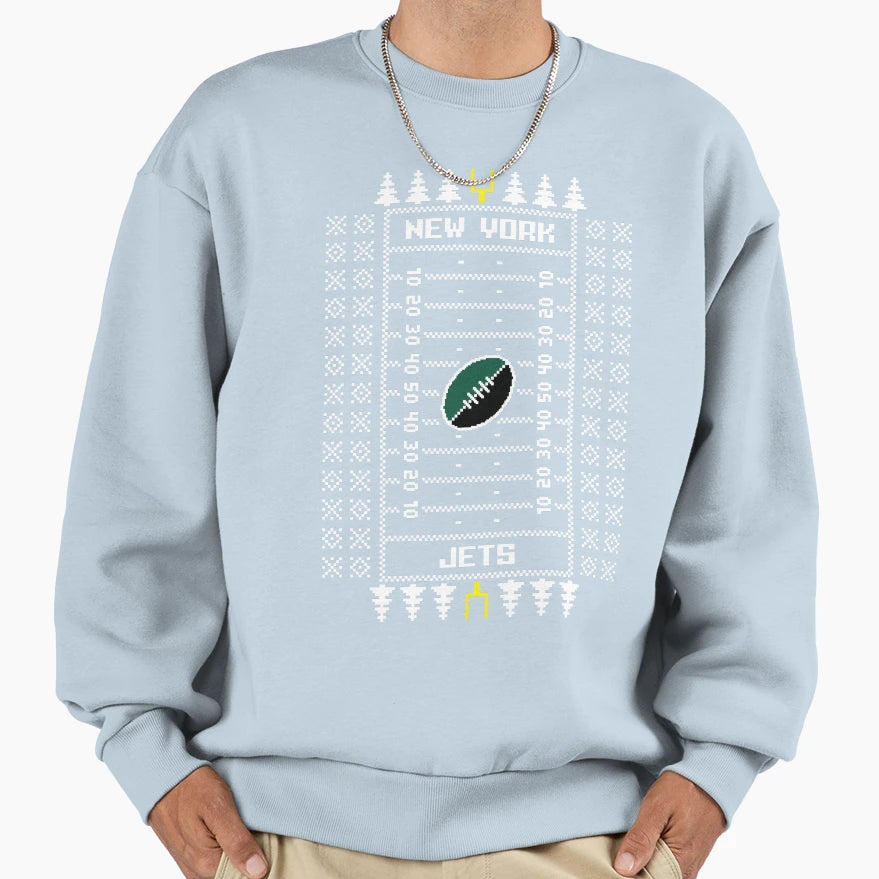 New York Jets Ugly Sweatshirt - Casual Everyday Wear Men Women - T-Shirt, Sweatshirt, Hoodie