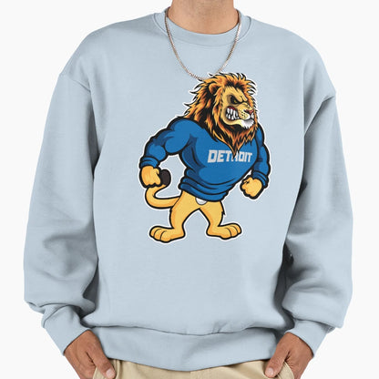 Detroit Lions Football Team Sweatshirt - Aesthetic Graphic for Adults - T-Shirt, Sweatshirt, Hoodie