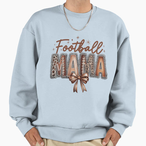 Football Mama Sweatshirt - Trendy Graphic for Adults - T-Shirt, Sweatshirt, Hoodie