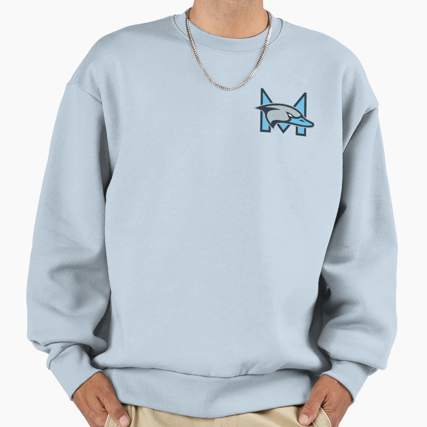 Minnesotagreyducks Patch Sweatshirt - Novelty Apparel Unisex - T-Shirt, Sweatshirt, Hoodie