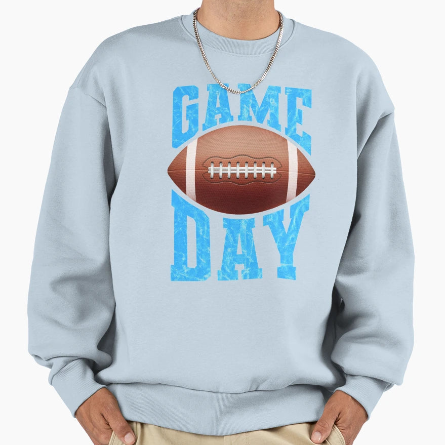 Game Day Football Season Funny Sweatshirt - Casual Everyday Wear Men Women - T-Shirt, Sweatshirt, Hoodie