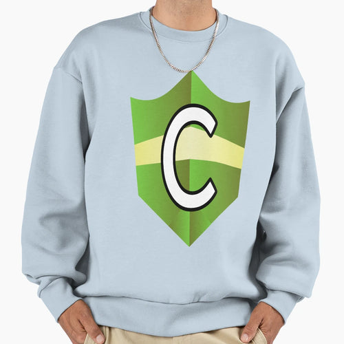 Letter C Shield Sweatshirt - Fun Novelty Design Men Women - T-Shirt, Sweatshirt, Hoodie