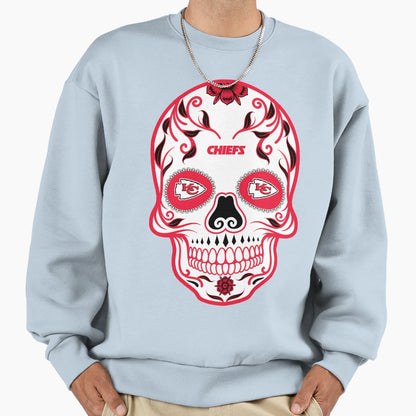 Kansas City Chiefs Logo Sweatshirt - Casual Everyday Wear Men Women - T-Shirt, Sweatshirt, Hoodie