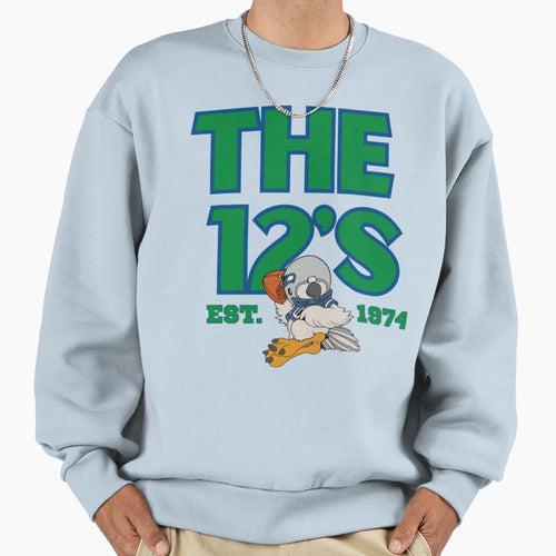12S Seahawks Fandom Sweatshirt - Aesthetic Graphic for Adults - T-Shirt, Sweatshirt, Hoodie