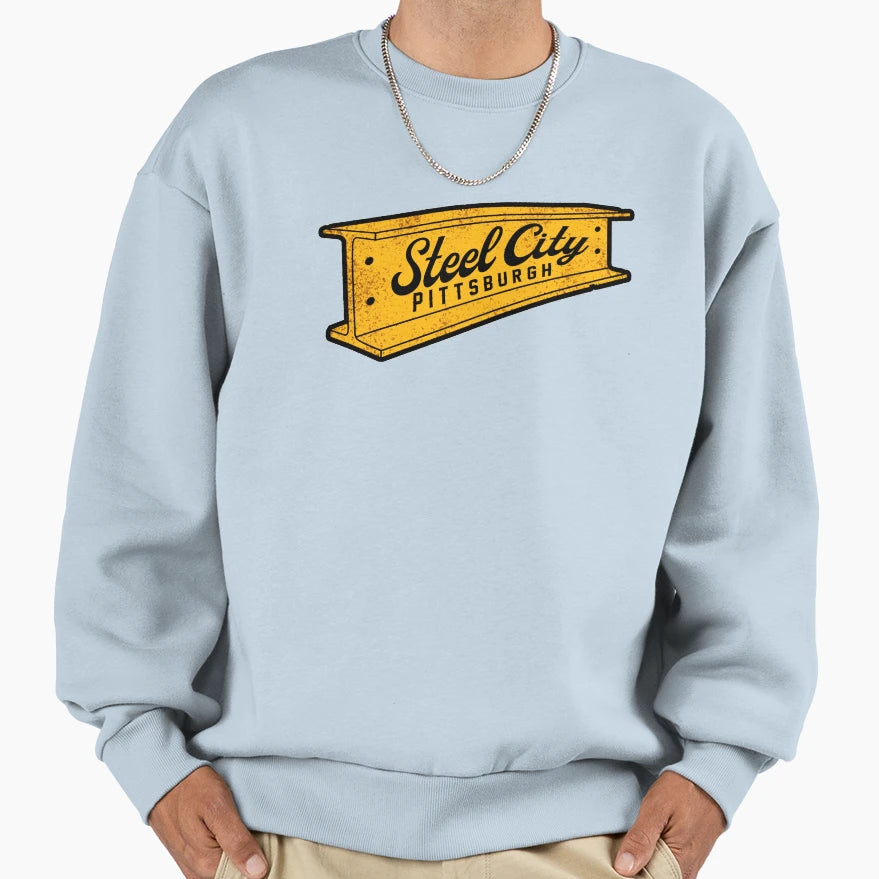 Steel Curtain Pittsburgh Football T-Shirt - Custom Art Print for Adults - T-Shirt, Sweatshirt, Hoodie