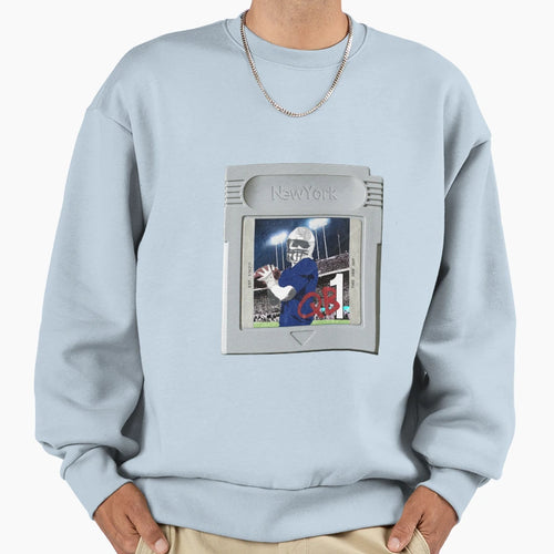 Football New York Blue Sweatshirt - Novelty Apparel Unisex - T-Shirt, Sweatshirt, Hoodie