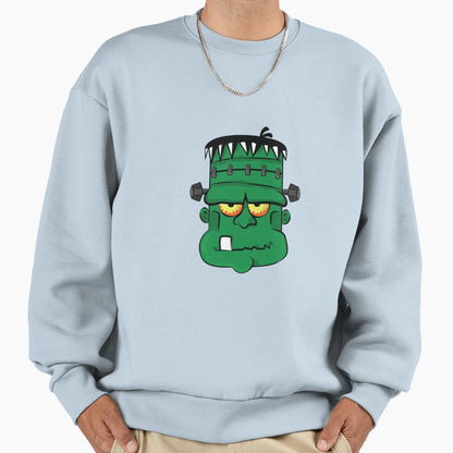 Funny Frankenstein Halloween Sweatshirt - Fun Novelty Design Unisex - T-Shirt, Sweatshirt, Hoodie