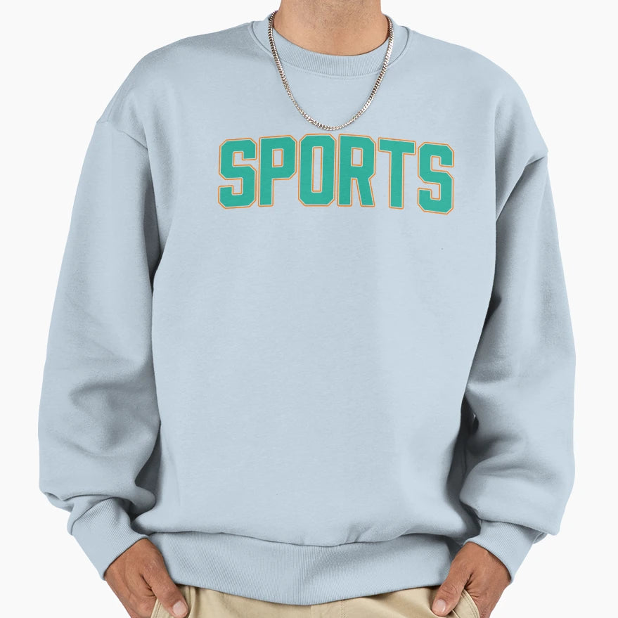 Sports Bermuda And Orange Sweatshirt - Unique Graphic for Adults - T-Shirt, Sweatshirt, Hoodie