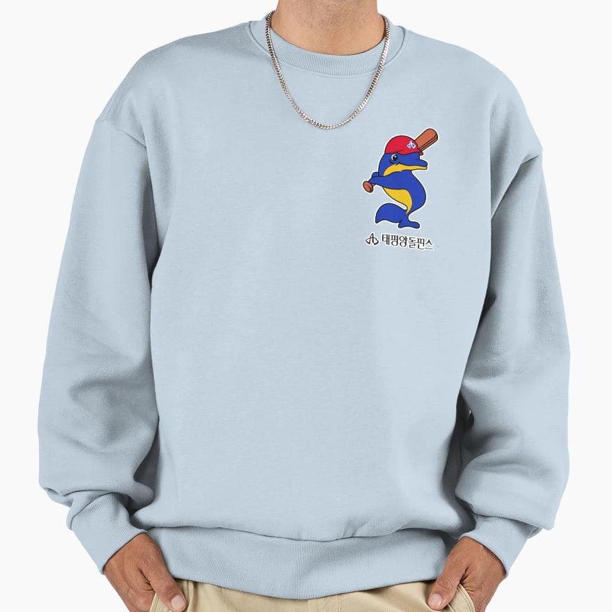 Pacific Dolphins Logo Sweatshirt - Fun Novelty Design Men Women - T-Shirt, Sweatshirt, Hoodie
