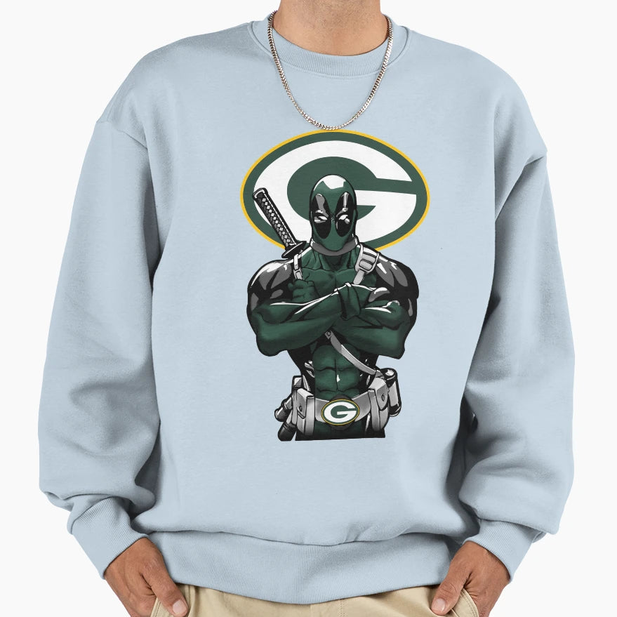 Green Bay P Ck Rs 7 Sweatshirt - Custom Art Print Men Women - T-Shirt, Sweatshirt, Hoodie