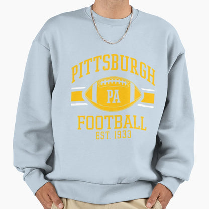 Pittsburgh Steelers Pa Football Team Sweatshirt - Trendy Graphic Men Women - T-Shirt, Sweatshirt, Hoodie