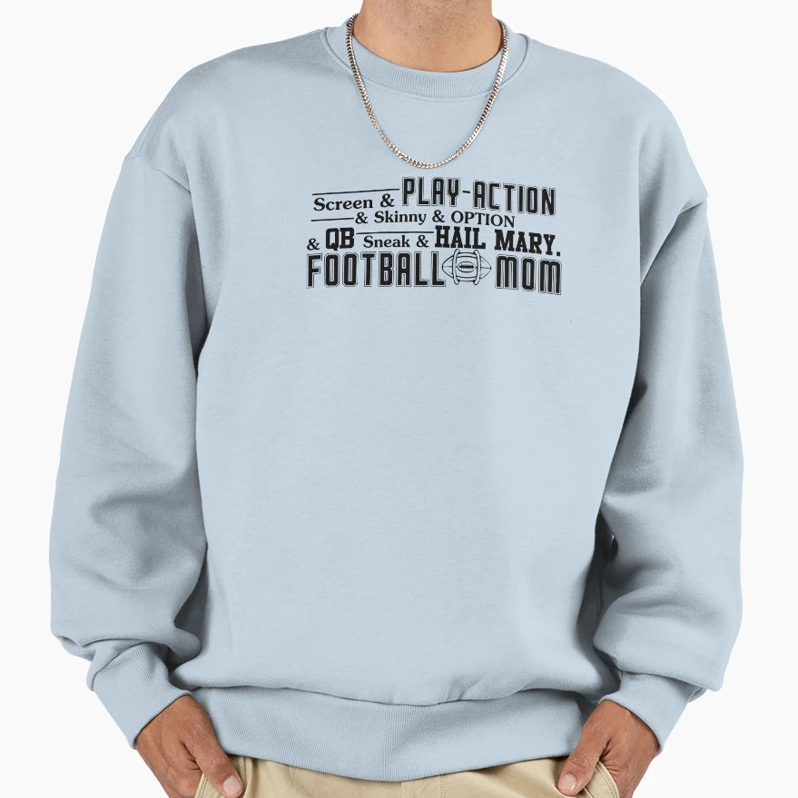 Screen Play Action Skinny Option Qb Sweatshirt - Fun Novelty Design Unisex - T-Shirt, Sweatshirt, Hoodie
