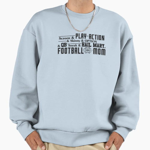 Screen Play Action Skinny Option Qb Sweatshirt - Fun Novelty Design Unisex - T-Shirt, Sweatshirt, Hoodie