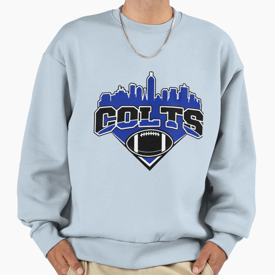 Art Indianapolis Colts Sweatshirt - Aesthetic Graphic for Adults - T-Shirt, Sweatshirt, Hoodie