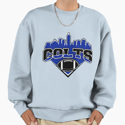 Art Indianapolis Colts Sweatshirt - Aesthetic Graphic for Adults - T-Shirt, Sweatshirt, Hoodie