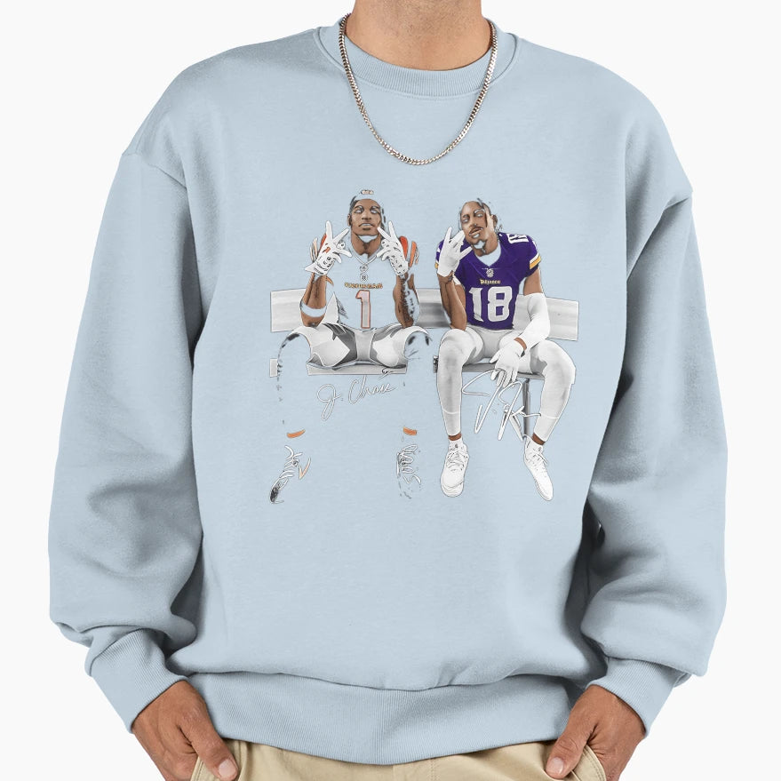 JJ Jamarr Chase Sweatshirt - Casual Everyday Wear for Adults - T-Shirt, Sweatshirt, Hoodie