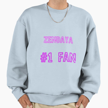 Zendaya 1 Fan Sweatshirt - Novelty Apparel for Adults - T-Shirt, Sweatshirt, Hoodie