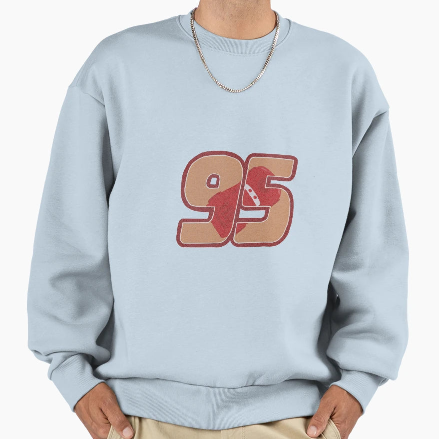 Cars 95 Sweatshirt - Casual Everyday Wear for Adults - T-Shirt, Sweatshirt, Hoodie