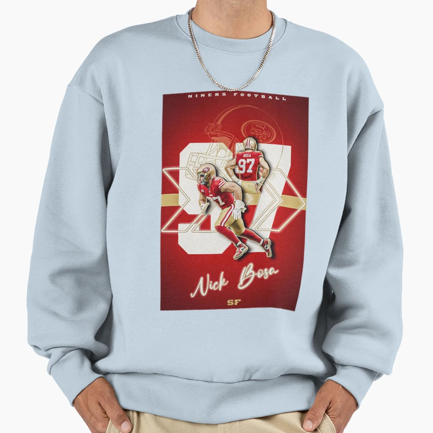 Goat American Football Sweatshirt - Minimalist Print for Adults - T-Shirt, Sweatshirt, Hoodie