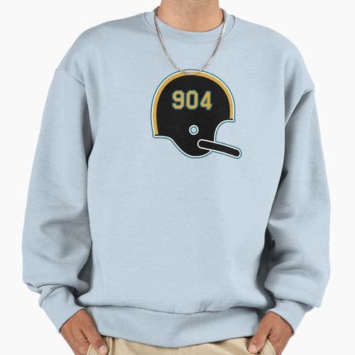 Jacksonville Jaguars 904 Helmet Sweatshirt - Unique Graphic Unisex - T-Shirt, Sweatshirt, Hoodie