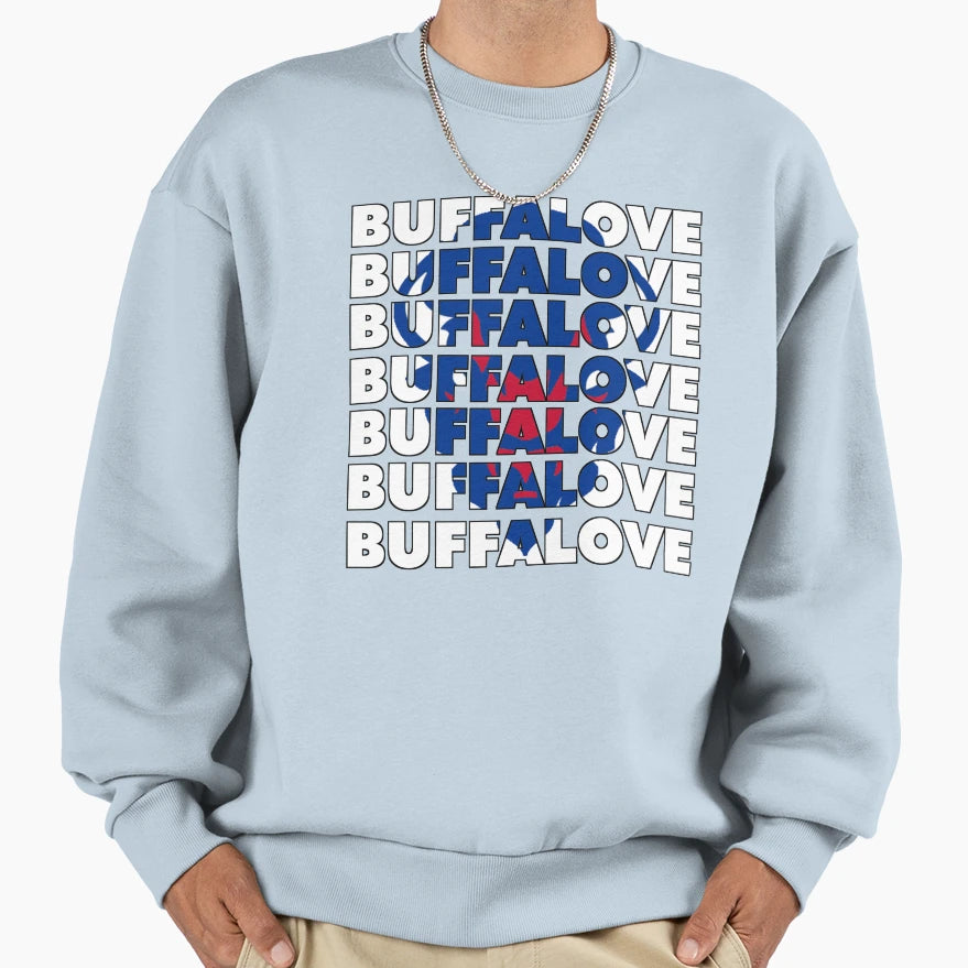 Buffalove 2023 Sweatshirt - Graphic Print Men Women - T-Shirt, Sweatshirt, Hoodie