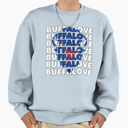 Buffalove 2023 Sweatshirt - Graphic Print Men Women - T-Shirt, Sweatshirt, Hoodie