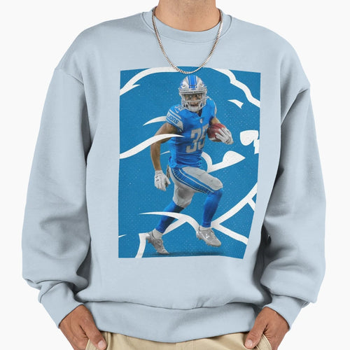 Detroit Lions Sweatshirt - Minimalist Print Unisex - T-Shirt, Sweatshirt, Hoodie