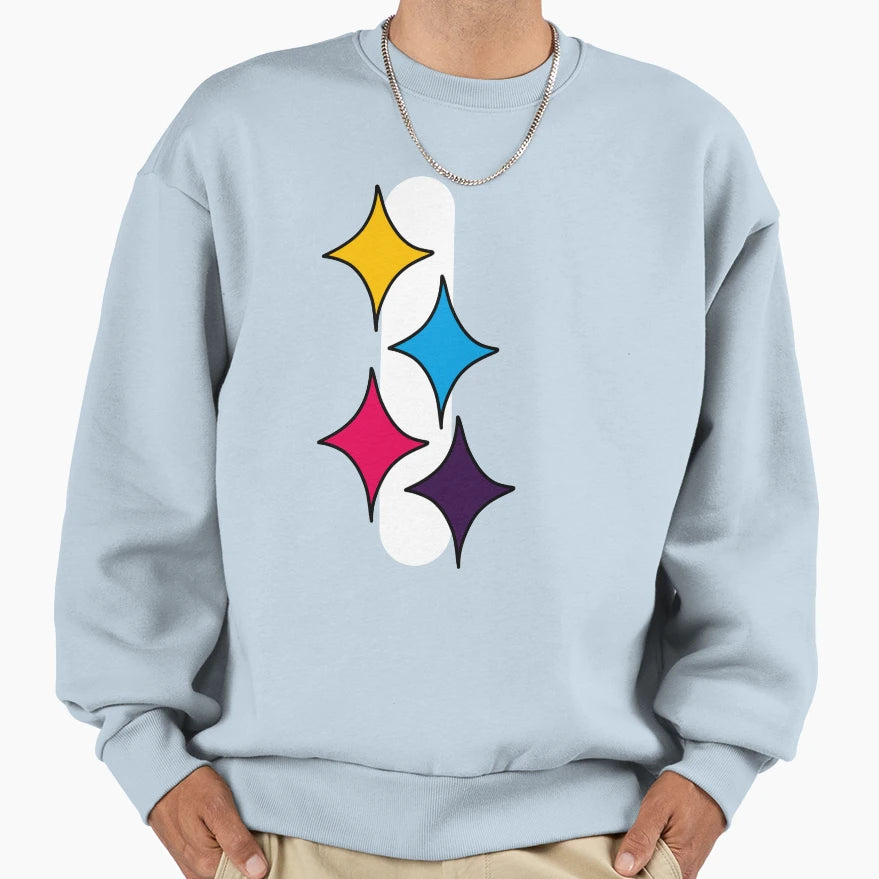 Polyamorous Pride Sweatshirt - Minimalist Print Unisex - T-Shirt, Sweatshirt, Hoodie