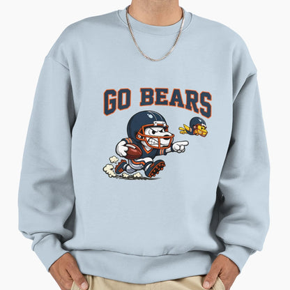Snoopy And Woodstock Chicago Bears Sweatshirt - Custom Art Print Unisex - T-Shirt, Sweatshirt, Hoodie