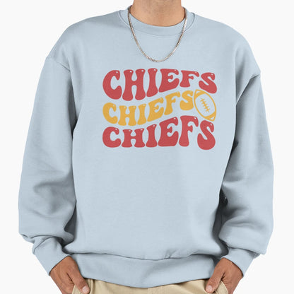 Chiefs Football Sweatshirt - Fun Novelty Design for Adults - T-Shirt, Sweatshirt, Hoodie