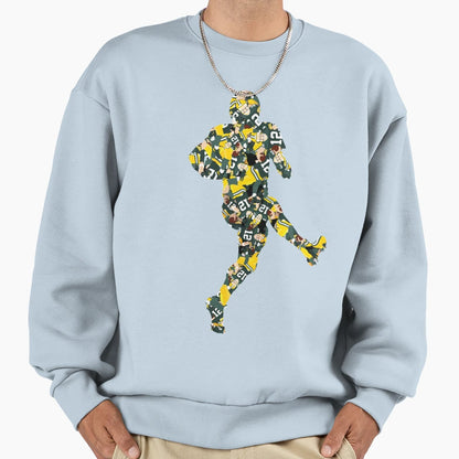 Green Bay Quarterback Sweatshirt - Novelty Apparel Unisex - T-Shirt, Sweatshirt, Hoodie