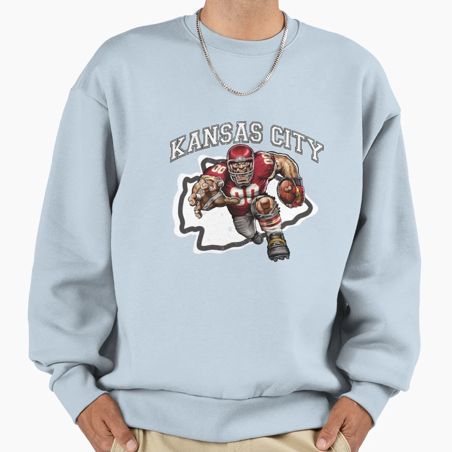 Art Kansas City Chiefs Sweatshirt - Aesthetic Graphic Men Women - T-Shirt, Sweatshirt, Hoodie