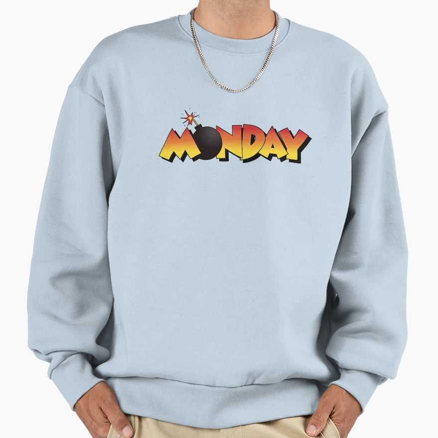 Danger Mouse Dm Monday Sweatshirt - Trendy Graphic Unisex - T-Shirt, Sweatshirt, Hoodie