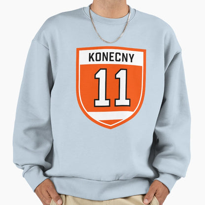 Konecny 11 Emblem Sweatshirt - Custom Art Print Unisex - T-Shirt, Sweatshirt, Hoodie