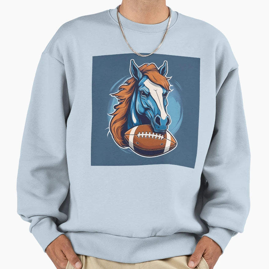 Bronco Sweatshirt - Fun Novelty Design for Adults - T-Shirt, Sweatshirt, Hoodie