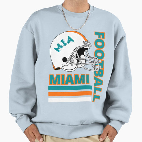 Art Miami Dolphins Sweatshirt - Custom Art Print for Adults - T-Shirt, Sweatshirt, Hoodie