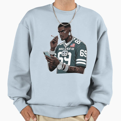 Br Bk 69 23 Sweatshirt - Aesthetic Graphic for Adults - T-Shirt, Sweatshirt, Hoodie