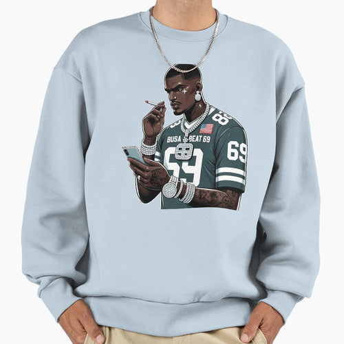 Br Bk 69 23 Sweatshirt - Aesthetic Graphic for Adults - T-Shirt, Sweatshirt, Hoodie