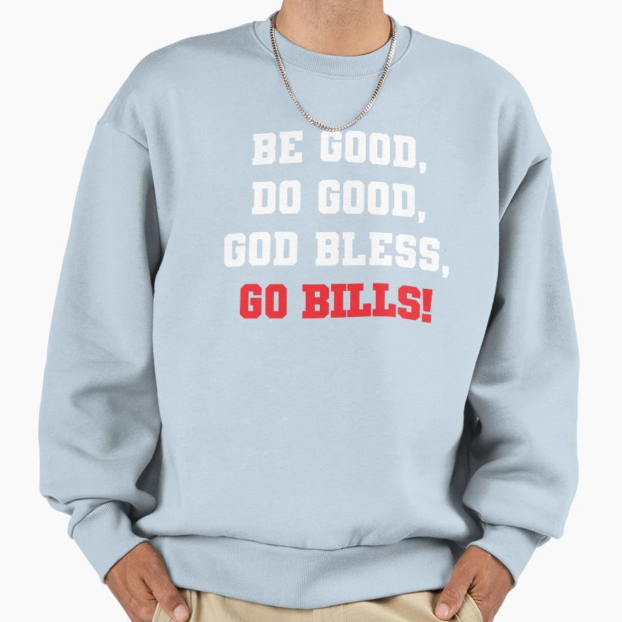 JA Mvp Be Good Do Good God Bless Go Sweatshirt - Aesthetic Graphic Unisex - T-Shirt, Sweatshirt, Hoodie