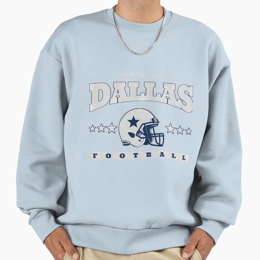 Art Dallas Cowboys Sweatshirt - Streetwear Style for Adults - T-Shirt, Sweatshirt, Hoodie