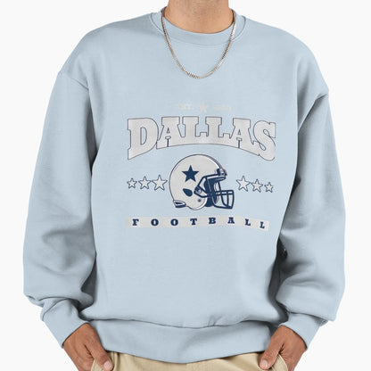 Art Dallas Cowboys Sweatshirt - Streetwear Style for Adults - T-Shirt, Sweatshirt, Hoodie
