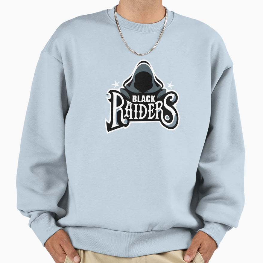 Black Riders Logo Fantasy Sweatshirt - Novelty Apparel for Adults - T-Shirt, Sweatshirt, Hoodie