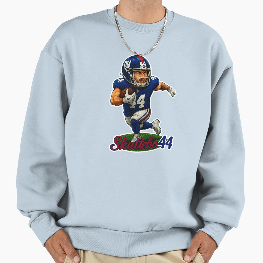 Malik Nabers Cam Skattebo Ny Running Sweatshirt - Trendy Graphic Unisex - T-Shirt, Sweatshirt, Hoodie