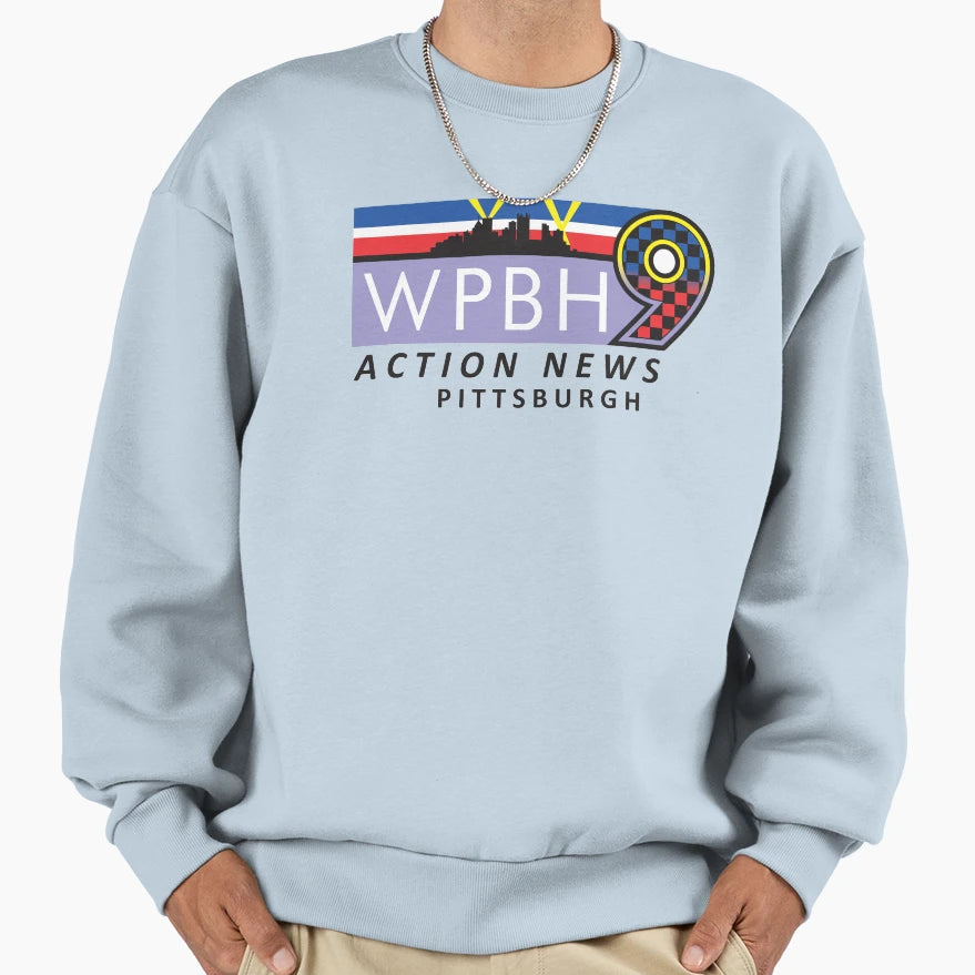 Wpbh 9 Action News Sweatshirt - Streetwear Style Unisex - T-Shirt, Sweatshirt, Hoodie
