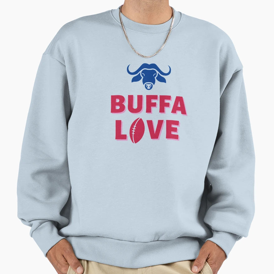Buffalove Football Buffalo Fan Ny Sweatshirt - Streetwear Style Unisex - T-Shirt, Sweatshirt, Hoodie