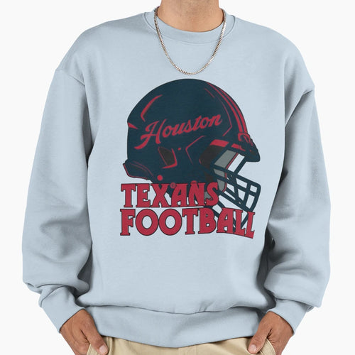 Art Houston Texans Sweatshirt - Novelty Apparel for Adults - T-Shirt, Sweatshirt, Hoodie