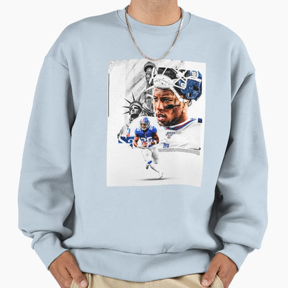 Saquon Sweatshirt - Casual Everyday Wear for Adults - T-Shirt, Sweatshirt, Hoodie